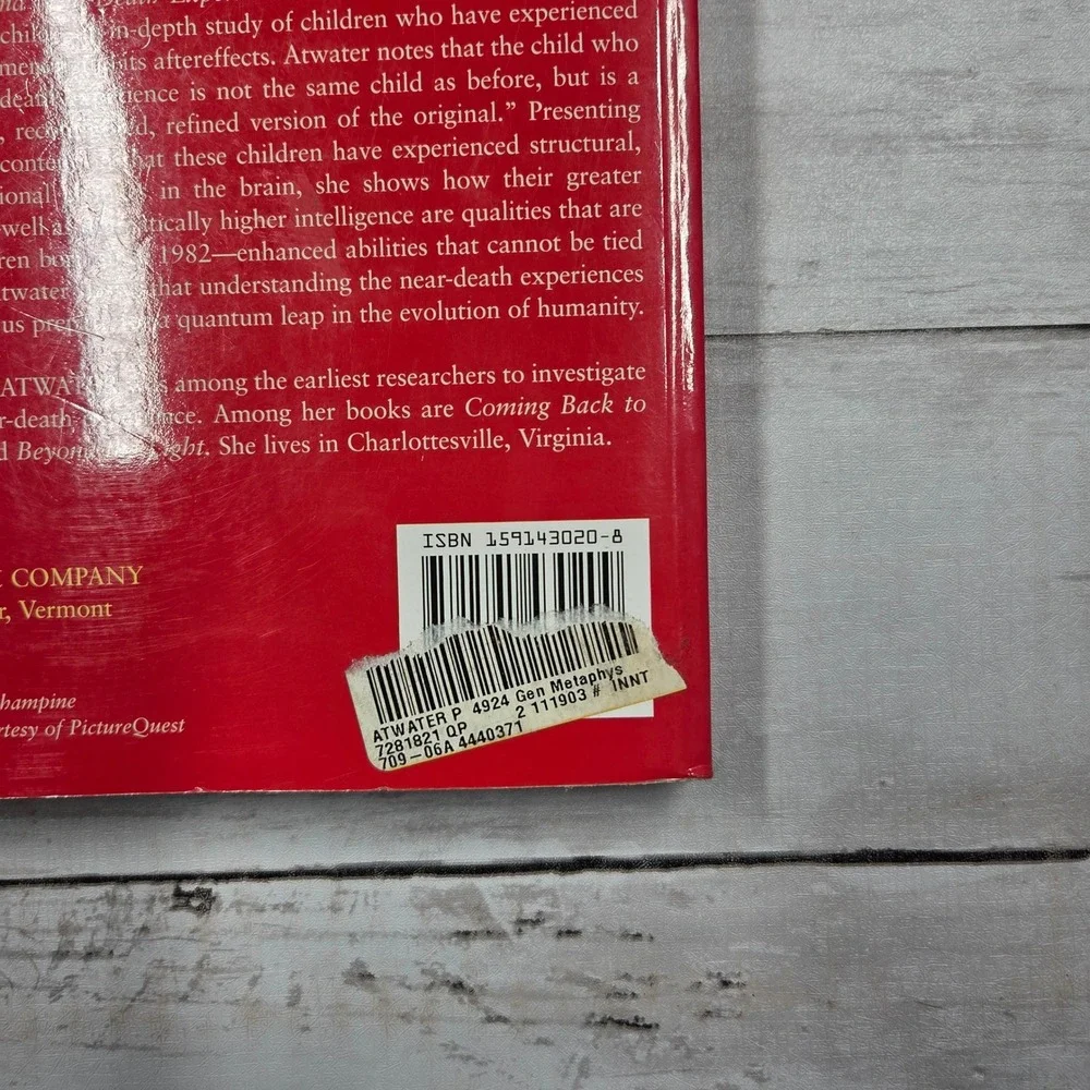 The New Children‎ and Near-Death Experiences by P.M.H. Atwater – Pre-Owned